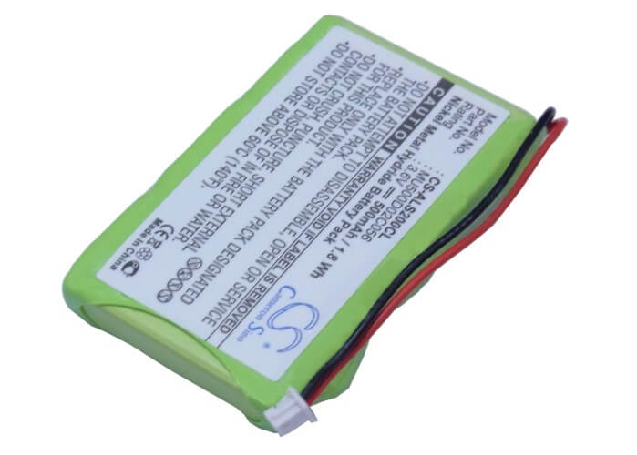3.6V, 500mAh, Ni-MH Battery fits Audioline, 591738, G61224xt00, 1.8Wh