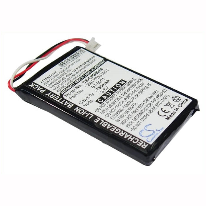3.7V, 750mAh, Li-ion Battery fits Uniden, Dcx770, Dmx776, 2.775Wh