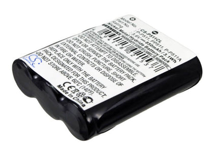 3.6V, 850mAh, Ni-MH Battery fits Radio Shack, 23965, 439002, 3.06Wh