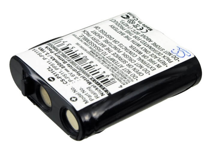 3.6V, 850mAh, Ni-MH Battery fits Radio Shack, 23965, 439002, 3.06Wh