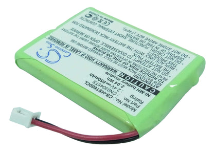 2.4V, 850mAh, Ni-MH Battery fits Hagenuk, Aio 600, 2.04Wh