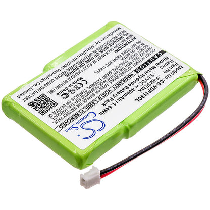 3.6V, 400mAh, Ni-MH Battery fits Vodafone, Phonefax 2395, Wp-1130, 1.44Wh