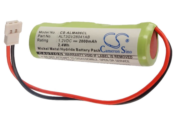 1.2V, 2000mAh, Ni-MH Battery fits Alcatel, 4068 Ip, 4068ip Touch, 2.4Wh