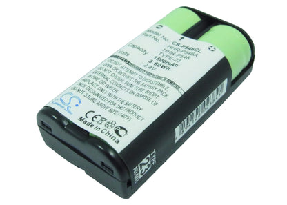 2.4V, 1500mAh, Ni-MH Battery fits Panasonic, Kx-tg1000n, Kx-tg1050n, 3.6Wh