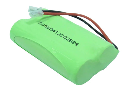 2.4V, 600mAh, Ni-MH Battery fits Universal, Aa X 2, 1.44Wh