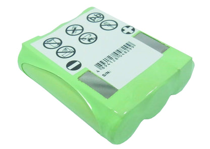3.6V, 1500mAh, Ni-MH Battery fits Verizon, E9010, 5.4Wh