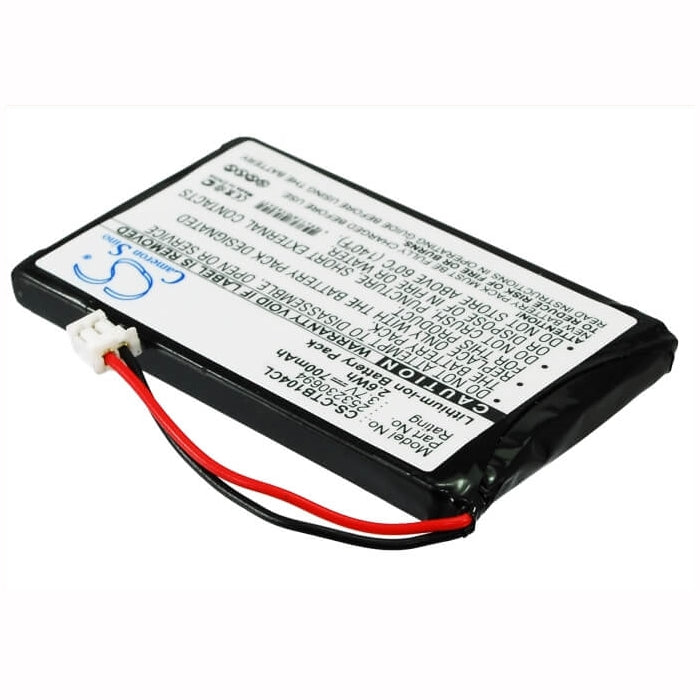 3.7V, 700mAh, Li-ion Battery fits Telstra, Ctb104, Thub, 2.59Wh
