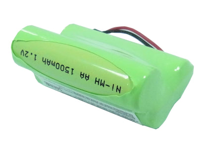3.6V, 1200mAh, Ni-MH Battery fits Radio Shack, 23-9097, 43-8031, 4.32Wh