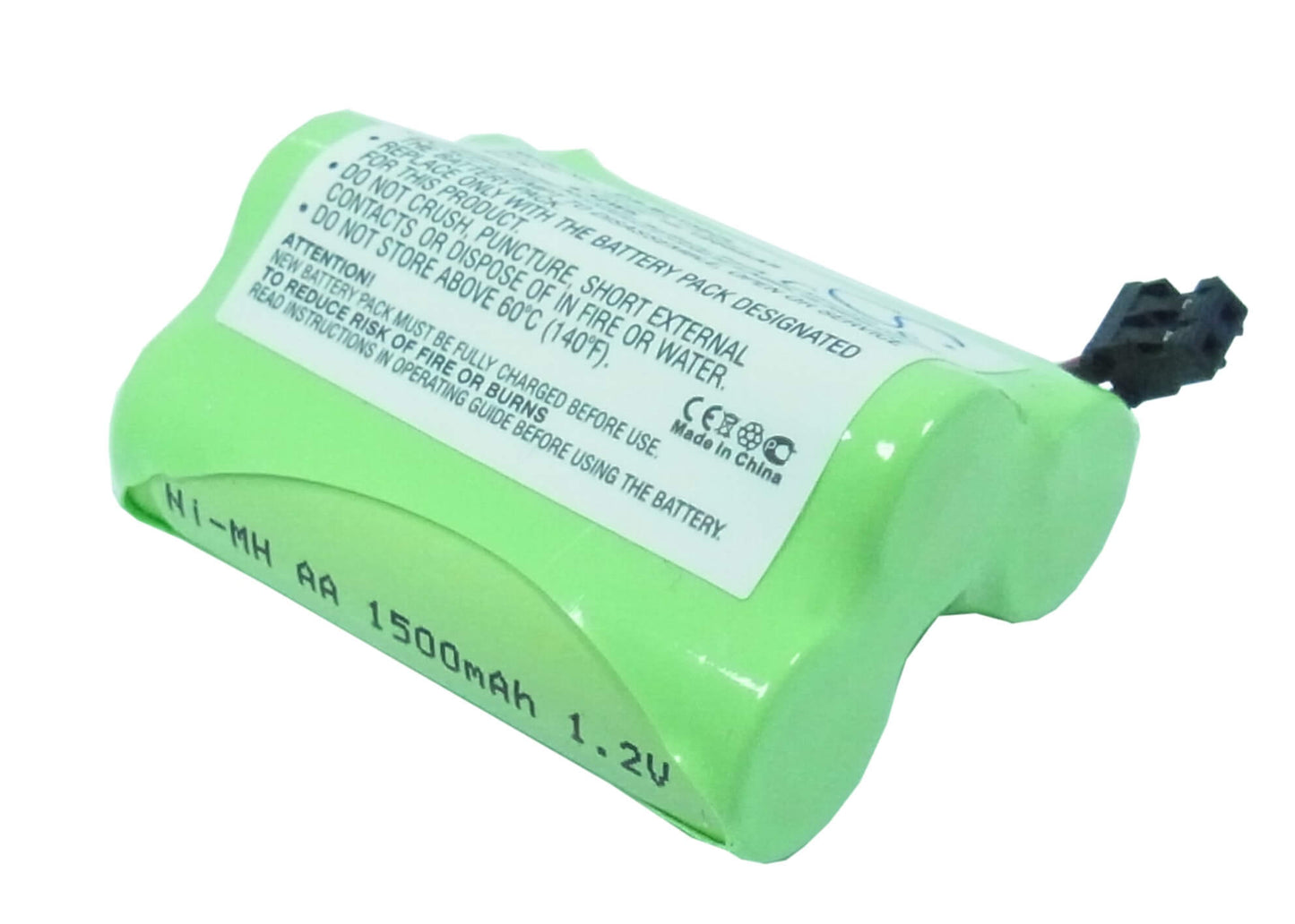 3.6V, 1200mAh, Ni-MH Battery fits Sony, Spp-a2770, Spp-a2780, 4.32Wh