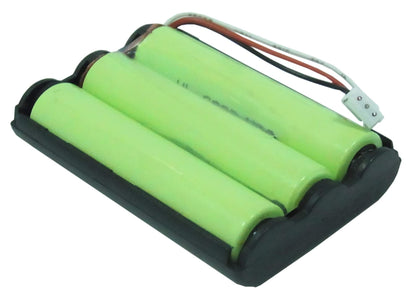 3.6V, 700mAh, Ni-MH Battery fits Detewe, Magic, Nova, 2.52Wh