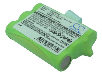 3.6V, 700mAh, Ni-MH Battery fits Motorola, Md4150, Md4160, 2.52Wh