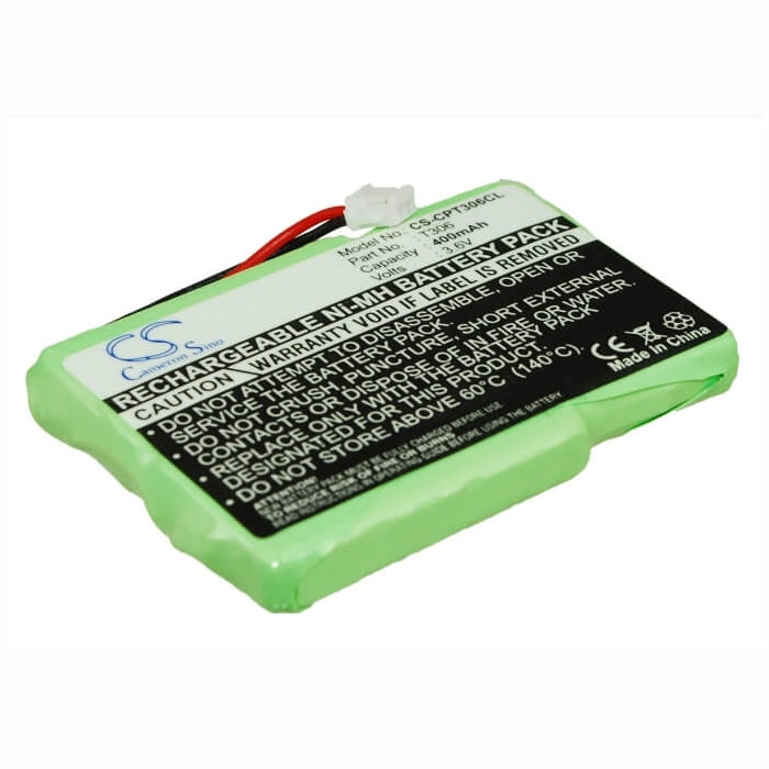 3.6V, 400mAh, Ni-MH Battery fits Gp, 4m3emjz, F6m3emx, 1.44Wh