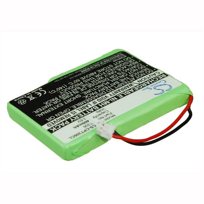 3.6V, 400mAh, Ni-MH Battery fits Gp, 4m3emjz, F6m3emx, 1.44Wh