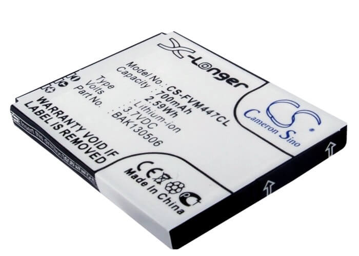 3.7V, 700mAh, Li-ion Battery fits Fritz!fon, Avm 2000, Avm 2446, 2.59Wh