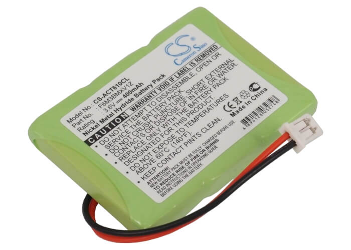 3.6V, 400mAh, Ni-MH Battery fits Tiptel, Easy Dect 5500, 1.44Wh