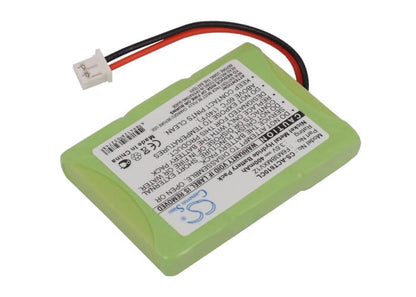 3.6V, 400mAh, Ni-MH Battery fits Tiptel, Easy Dect 5500, 1.44Wh