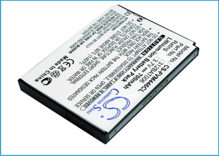 3.7V, 700mAh, Li-ion Battery fits Fritz!fon, 2000 2446, Avm 2000 2446, 2.59Wh
