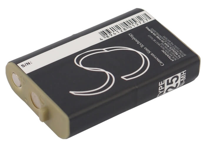3.6V, 700mAh, Ni-MH Battery fits V Tech, 80-5808-00-00, 81002, 2.52Wh