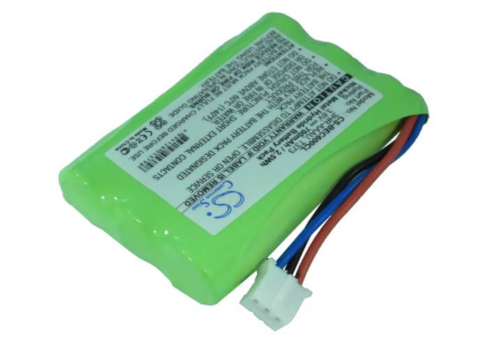3.6V, 700mAh, Ni-MH Battery fits Bang & Olufsen, Beocom 1, Beocom 6000, 2.52Wh