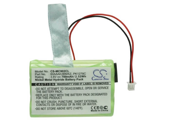 3.6V, 700mAh, Ni-MH Battery fits Matracom, Matracom Mc900, Matracom Mc901, 2.52Wh