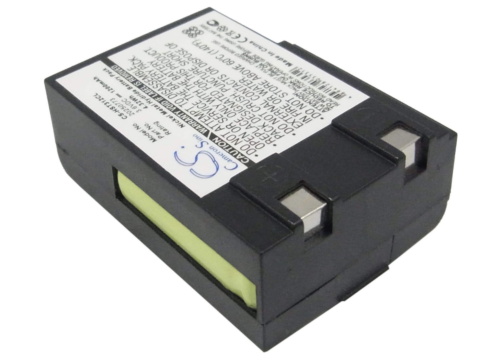 3.6V, 1200mAh, Ni-MH Battery fits Hitachi, Ht-a100, 4.32Wh