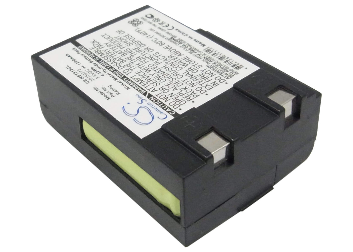 3.6V, 1200mAh, Ni-MH Battery fits Telekom, Sinus 33, Sinus 52, 4.32Wh