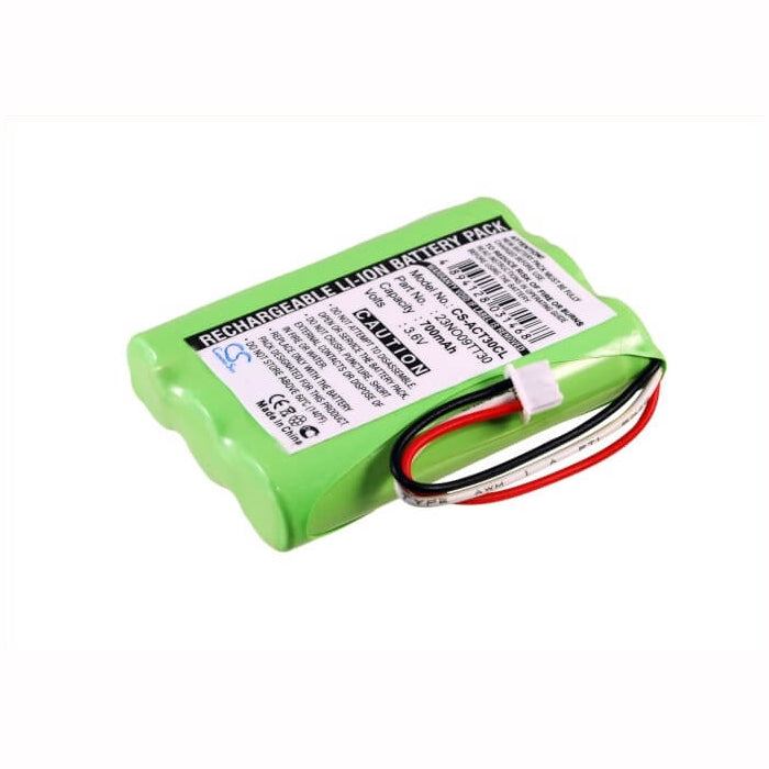 CS-ACT30CL, Cordless Phone 3.6V, 700mAh, Ni-MH Battery fits Agfeo, Dect 30, Dect C45, 2.52Wh