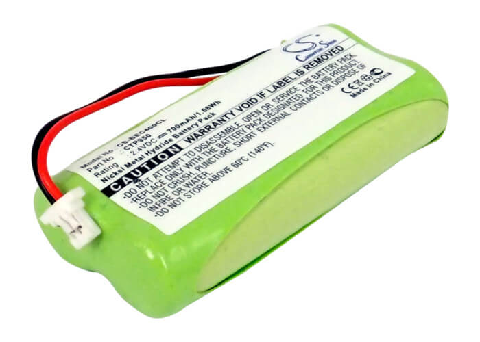 2.4V, 700mAh, Ni-MH Battery fits Bang & Olufsen, Beocom 4, 1.68Wh