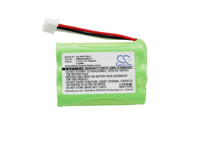 3.6V, 700mAh, Ni-MH Battery fits Huawei, F202, F316, 2.52Wh