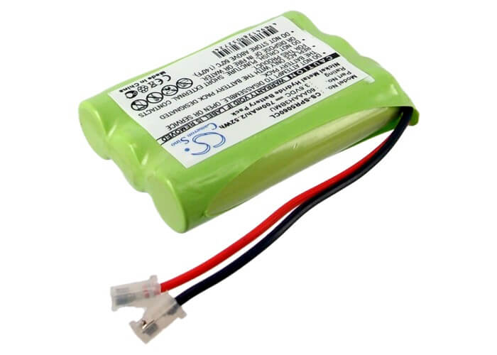 3.6V, 700mAh, Ni-MH Battery fits Thomson, T7400, T7500, 2.52Wh