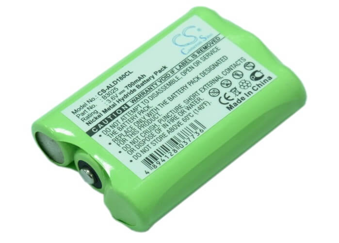 3.6V, 700mAh, Ni-MH Battery fits Nec, 1000, 2.52Wh