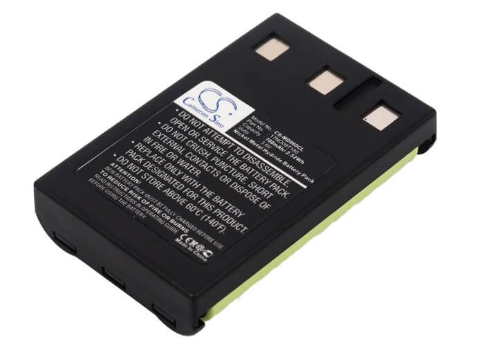 3.6V, 700mAh, Ni-MH Battery fits Lifetec, Dect Gap, Lt9960, 2.52Wh