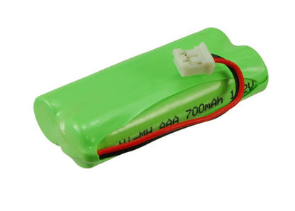 2.4V, 700mAh, Ni-MH Battery fits Sagem, D16t, D16t Duo, 1.68Wh