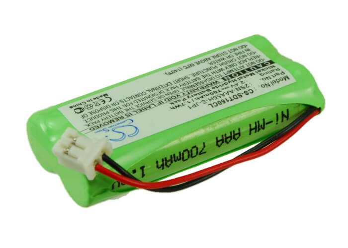 2.4V, 700mAh, Ni-MH Battery fits Sagem, D16t, D16t Duo, 1.68Wh