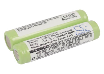 2.4V, 700mAh, Ni-MH Battery fits Panasonic, Kx-tg1031s, Kx-tg1032, 1.68Wh