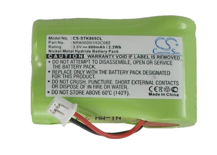 3.6V, 600mAh, Ni-MH Battery fits Sagem, Alize B, Alize F, 2.16Wh