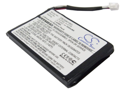 3.7V, 500mAh, Li-ion Battery fits Thomson, 28106fe1 Ultra Slim Dect, 28115, 1.85Wh