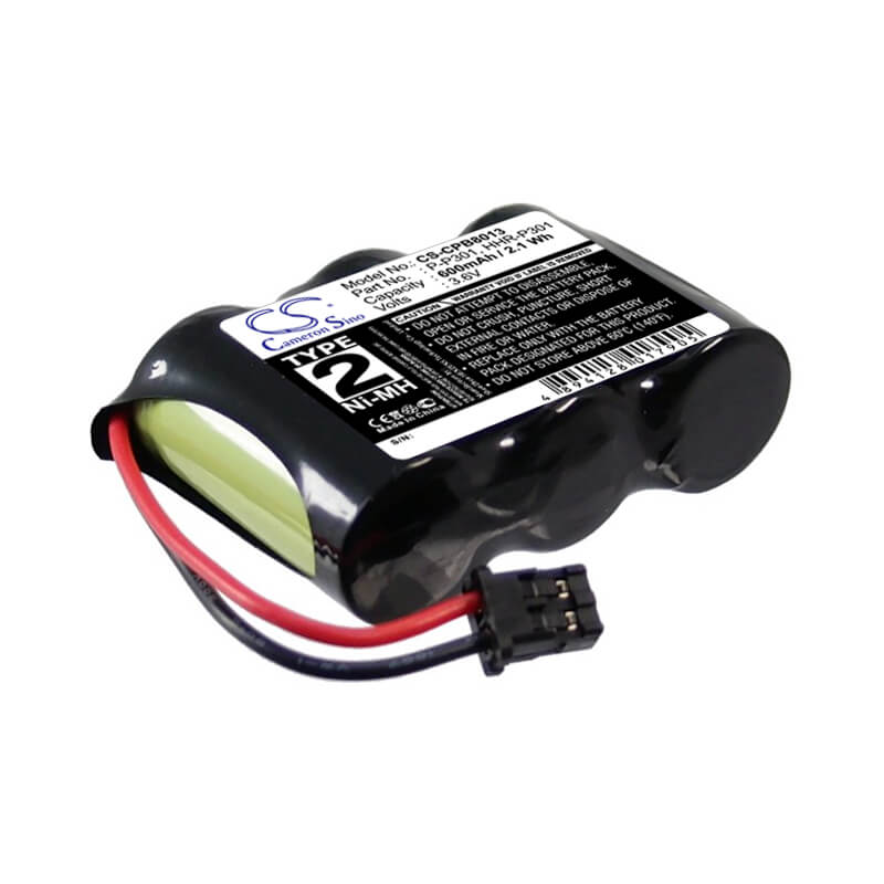 3.6V, 600mAh, Ni-MH Battery fits Battery Country, 359450, 2.16Wh