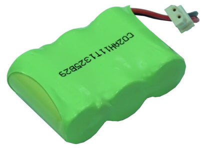 3.6V, 600mAh, Ni-MH Battery fits Gp, 30aaam3bml, T255, 2.16Wh