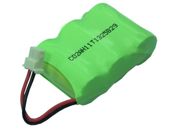 3.6V, 600mAh, Ni-MH Battery fits Audioline, 970g, Cas 1300, 2.16Wh