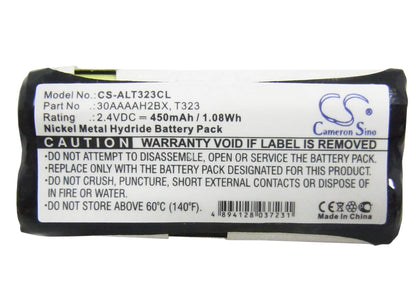 2.4V, 450mAh, Ni-MH Battery fits Audioline, Dect 5100, Dect 550, 1.08Wh