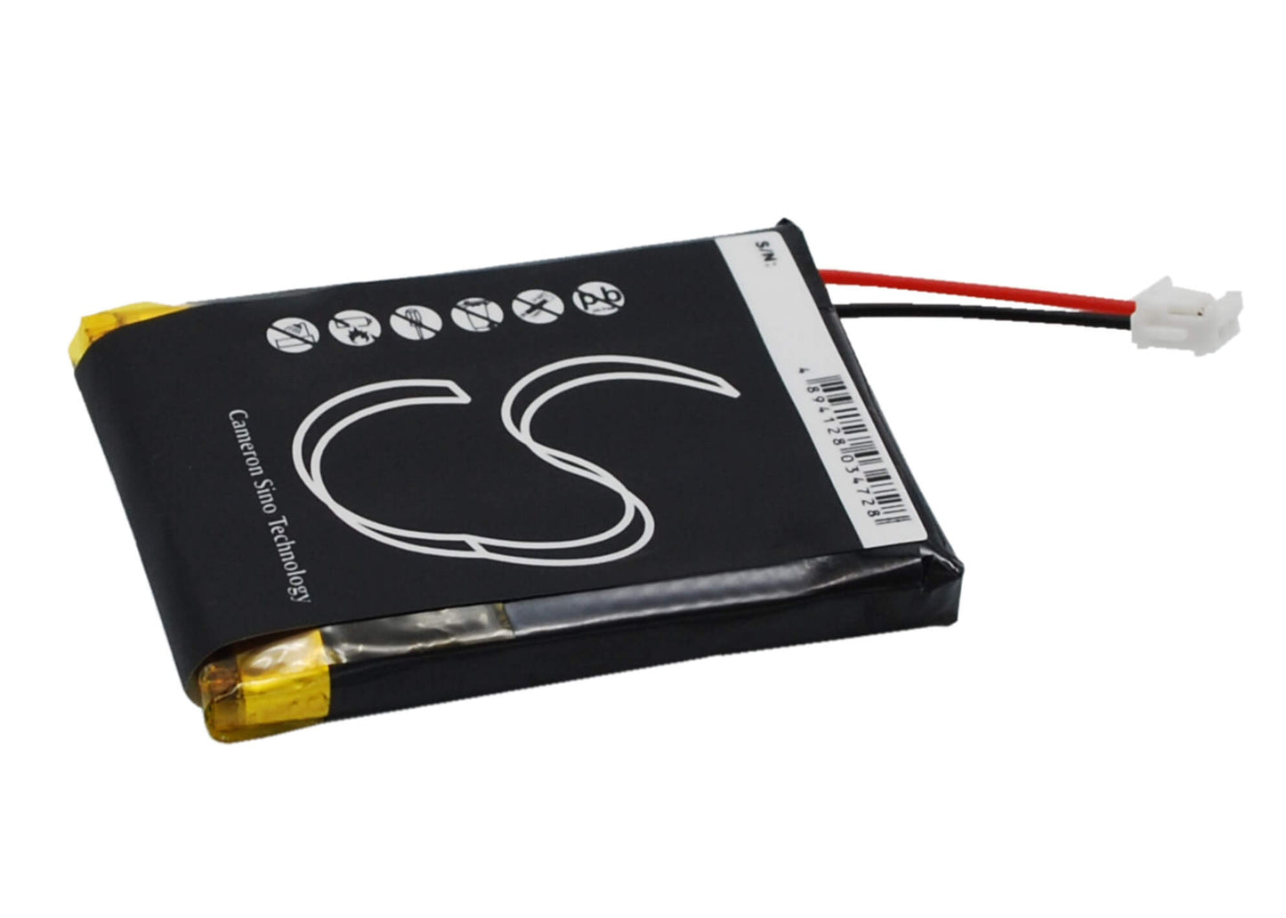 3.7V, 500mAh, Li-Polymer Battery fits Binatone, Idect X2i, Idect X2i Single, 1.85Wh