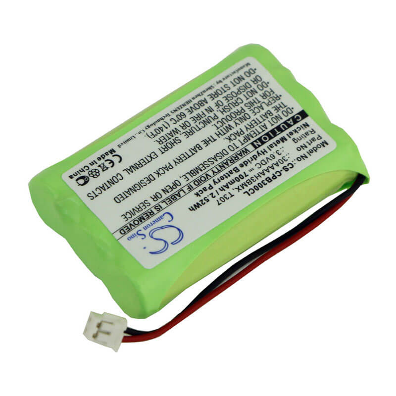 3.6V, 700mAh, Ni-MH Battery fits Swisscom, Classic J218, Classic Mx91, 2.52Wh