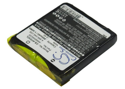 Black, 2.4V, 600mAh, Ni-MH Battery fits Openphone, 24, 1.44Wh
