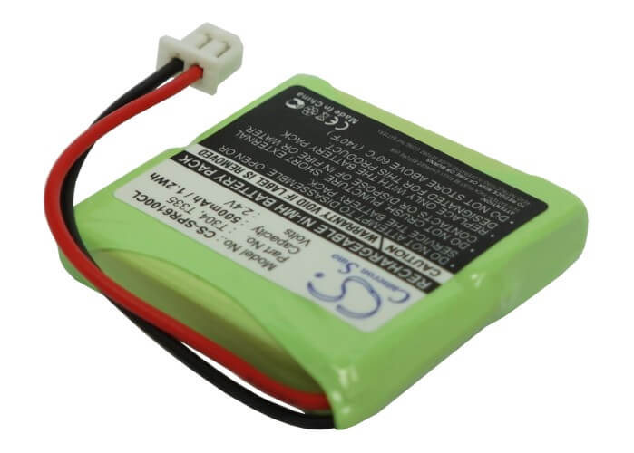 2.4V, 500mAh, Ni-MH Battery fits Sagem, Dcp 12-300, Dcp 21-300, 1.2Wh