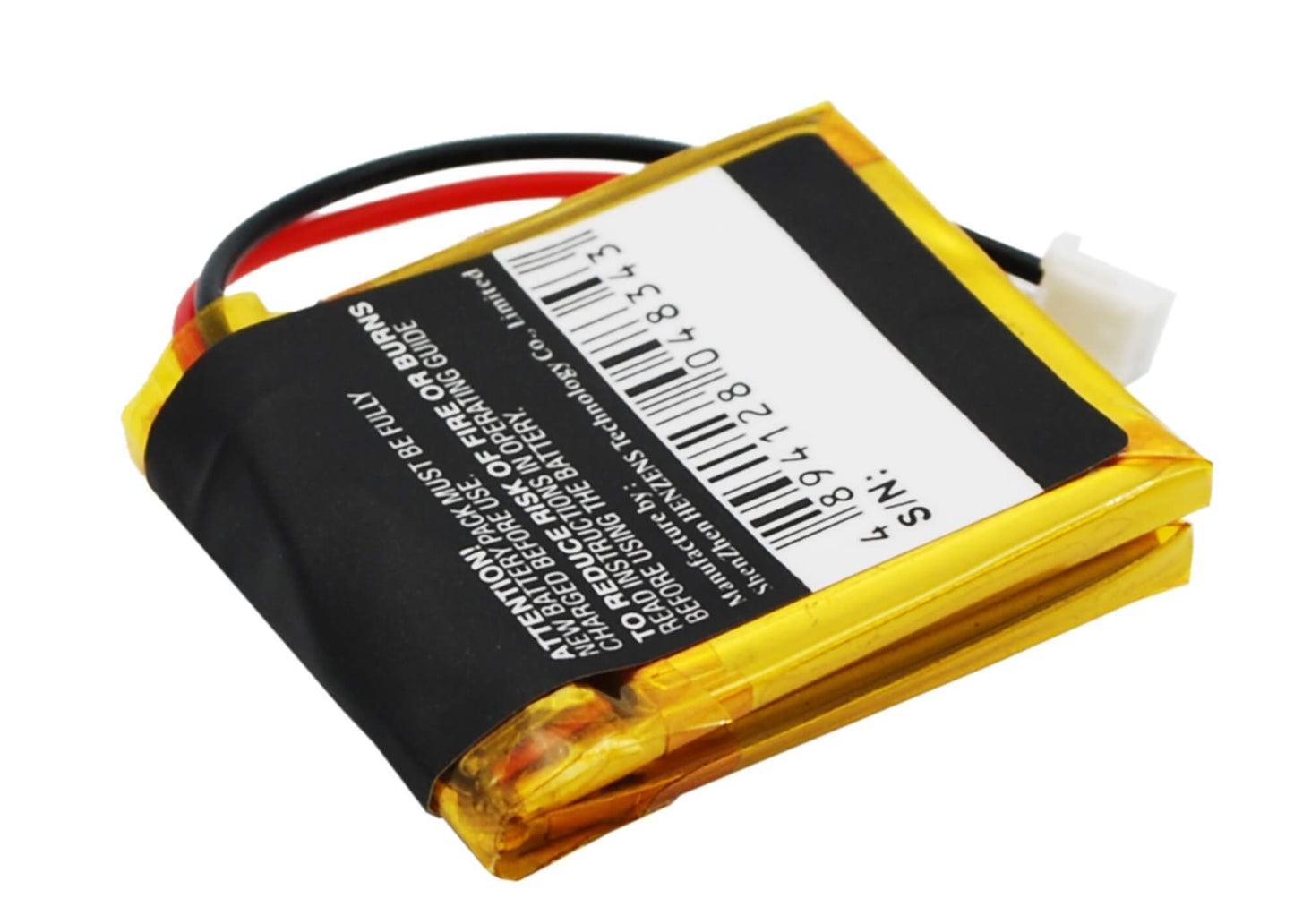 3.7V, 500mAh, Li-Polymer Battery fits Rca, F8011a, F8021a, 1.85Wh