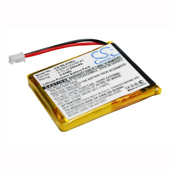 3.7V, 250mAh, Li-ion Battery fits Siemens, Gigaset L410, Maxwell 10, 0.925Wh