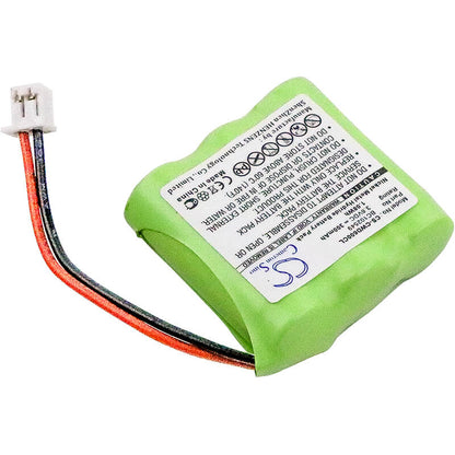 3.6V, 300mAh, Ni-MH Battery fits Cable & Wireless, Cwd2000, Cwd3000, 1.08Wh