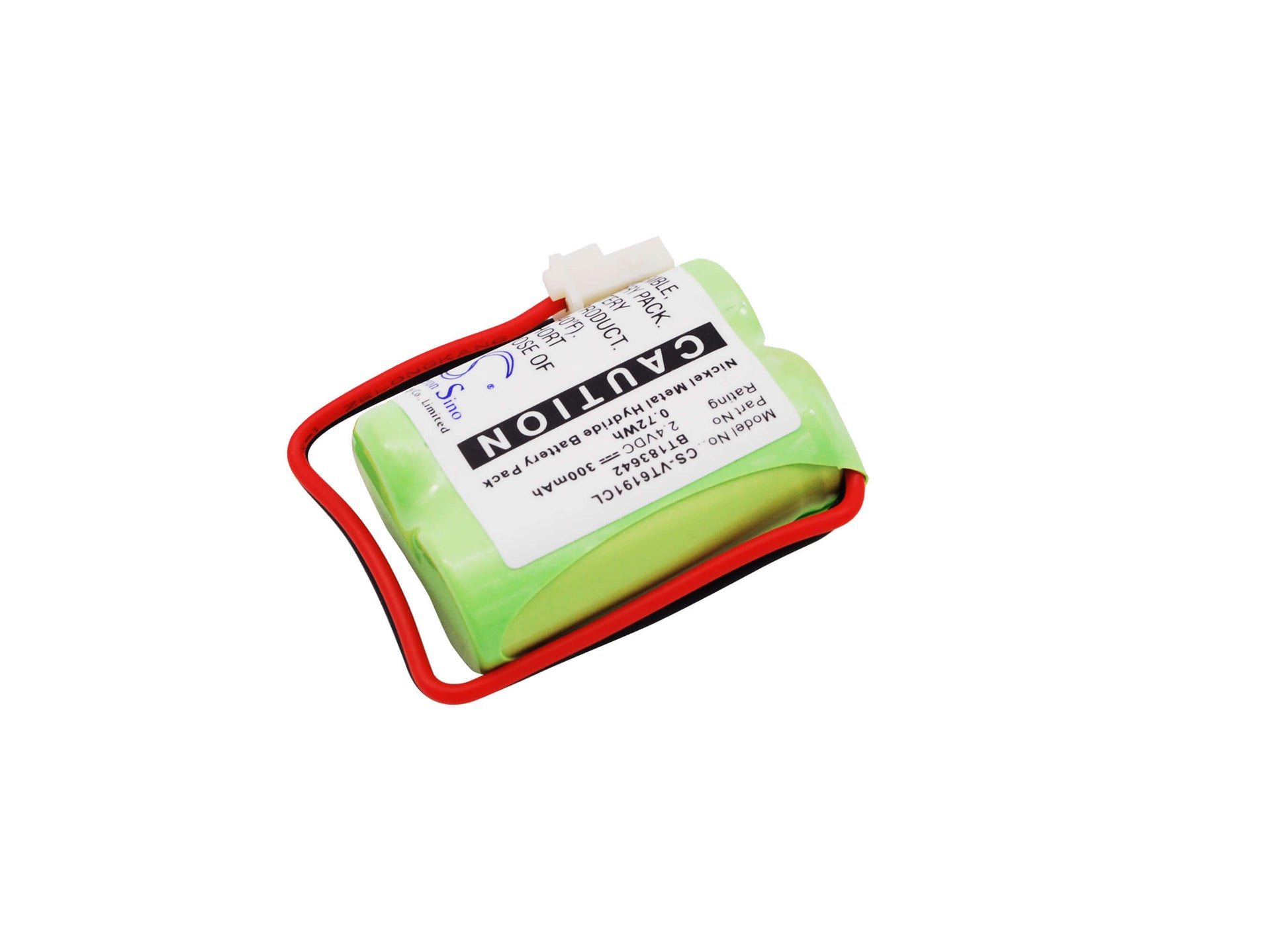 2.4V, 300mAh, Ni-MH Battery fits Essentiel B, 8001496, 0.72Wh