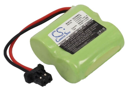 2.4V, 600mAh, Ni-MH Battery fits Sanyo, Pch0, 1.44Wh
